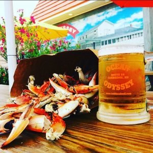 Crab and beer Garden Maryland Crab House